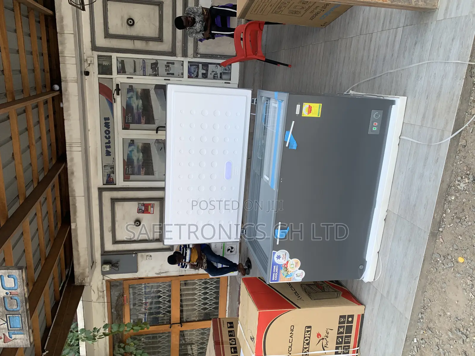 Kindly Call for Nasco Singledoor Nas-420 Grey 380 Liters Freezer