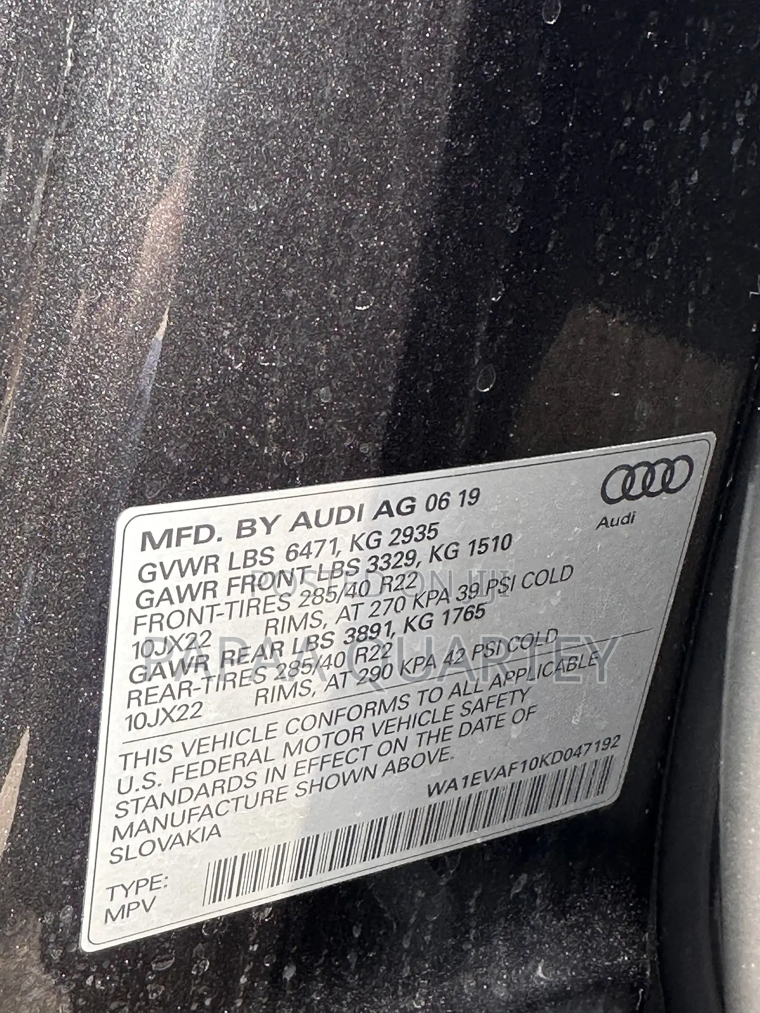Audi Q8 55 Premium AWD quattro 2020 Gray