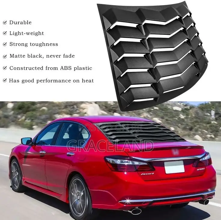 This Is Original E-Cowboy Rear+Side Window Louvres for All Saloon Cars