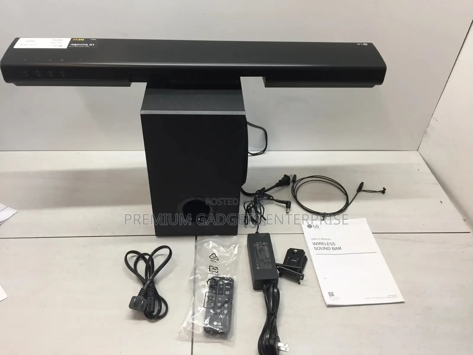 Lg 2.1ch 160w Soundbar With Wireless Subwoofer