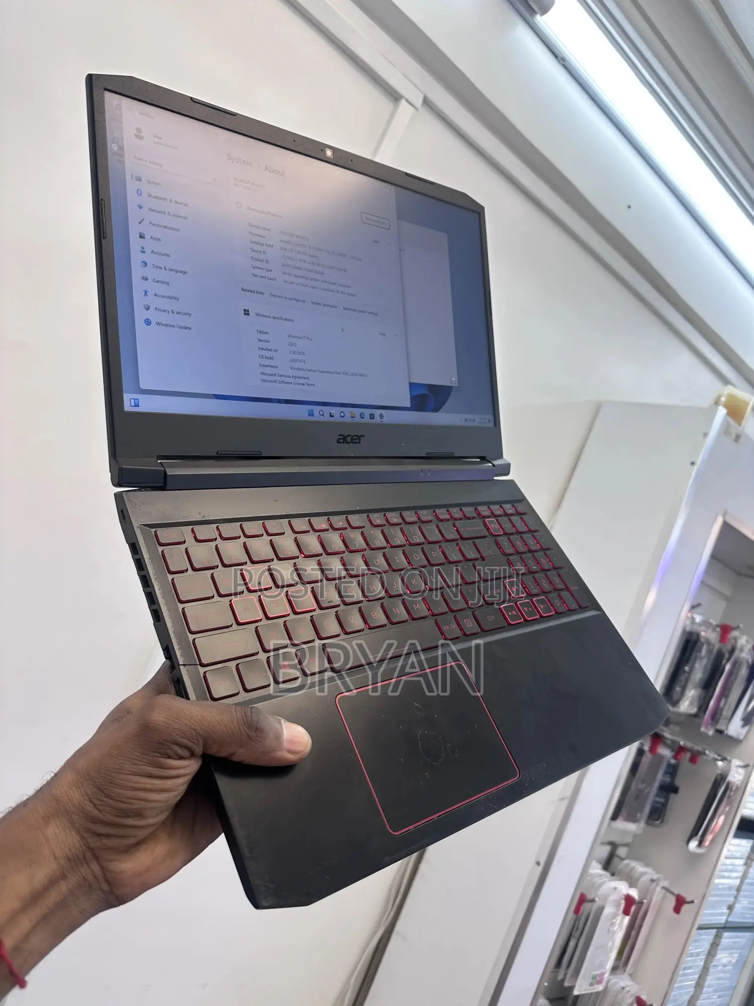 Laptop Acer Nitro 5 8GB Intel Core i5 SSD 256GB