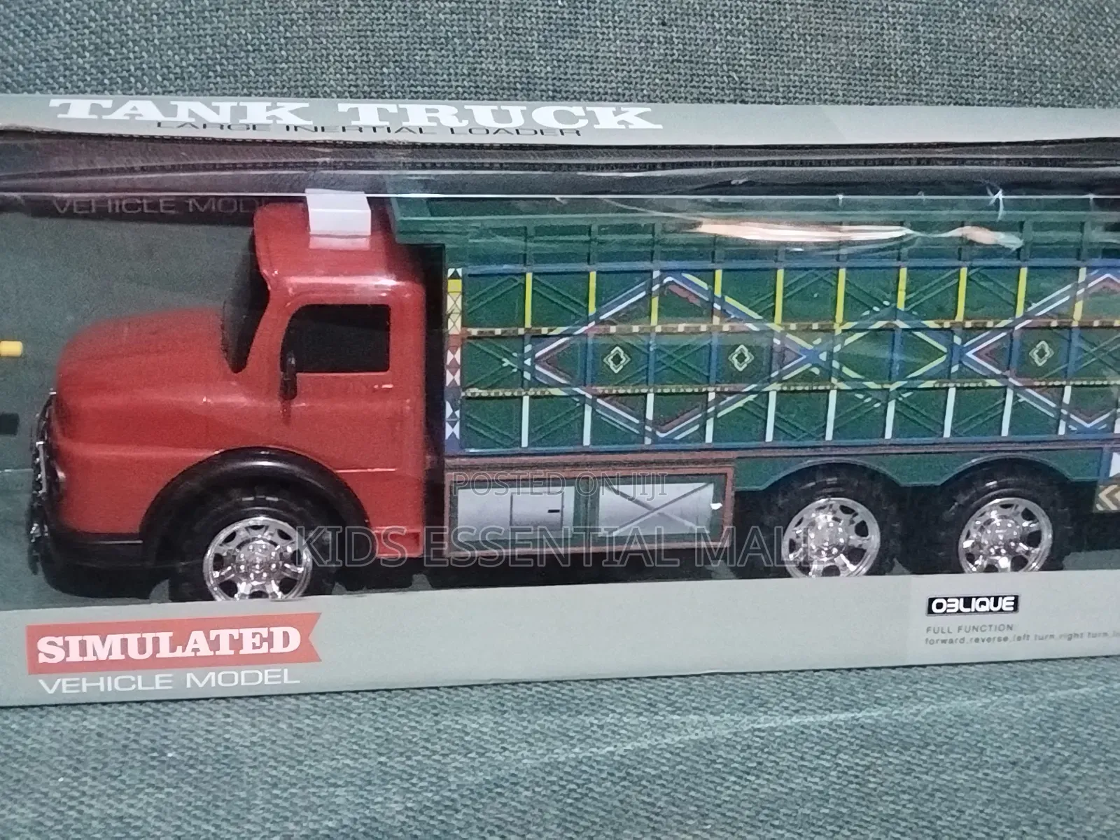 Tank Truck Large Inertial Loader With Remote Control