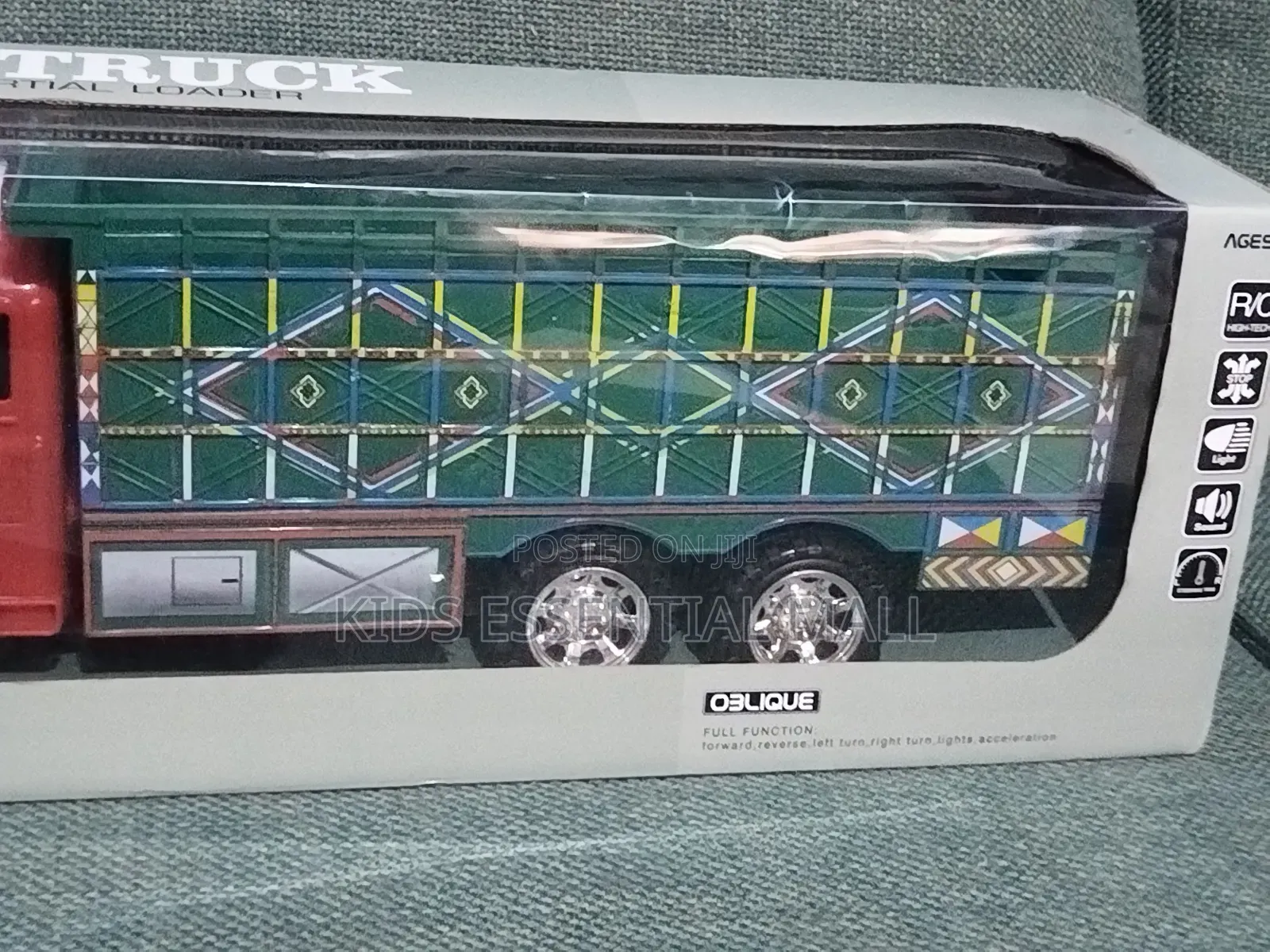 Tank Truck Large Inertial Loader With Remote Control
