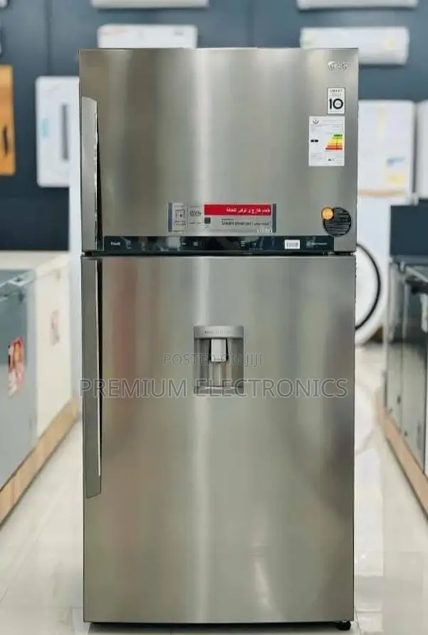 Lg 760l Super Wide Top Freezer | Linear Cooling Fridge | Doorcooling+