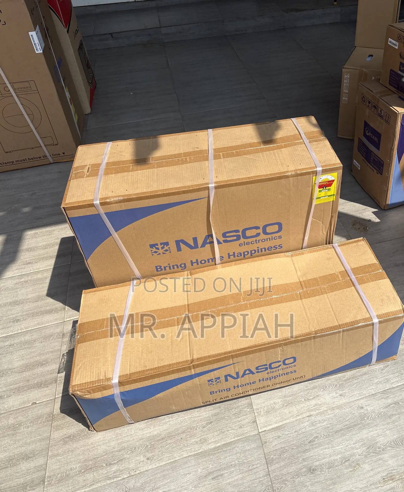 Latest Nasco 1.5hp Non Inverter R410 Gas Ac With Remote Control.