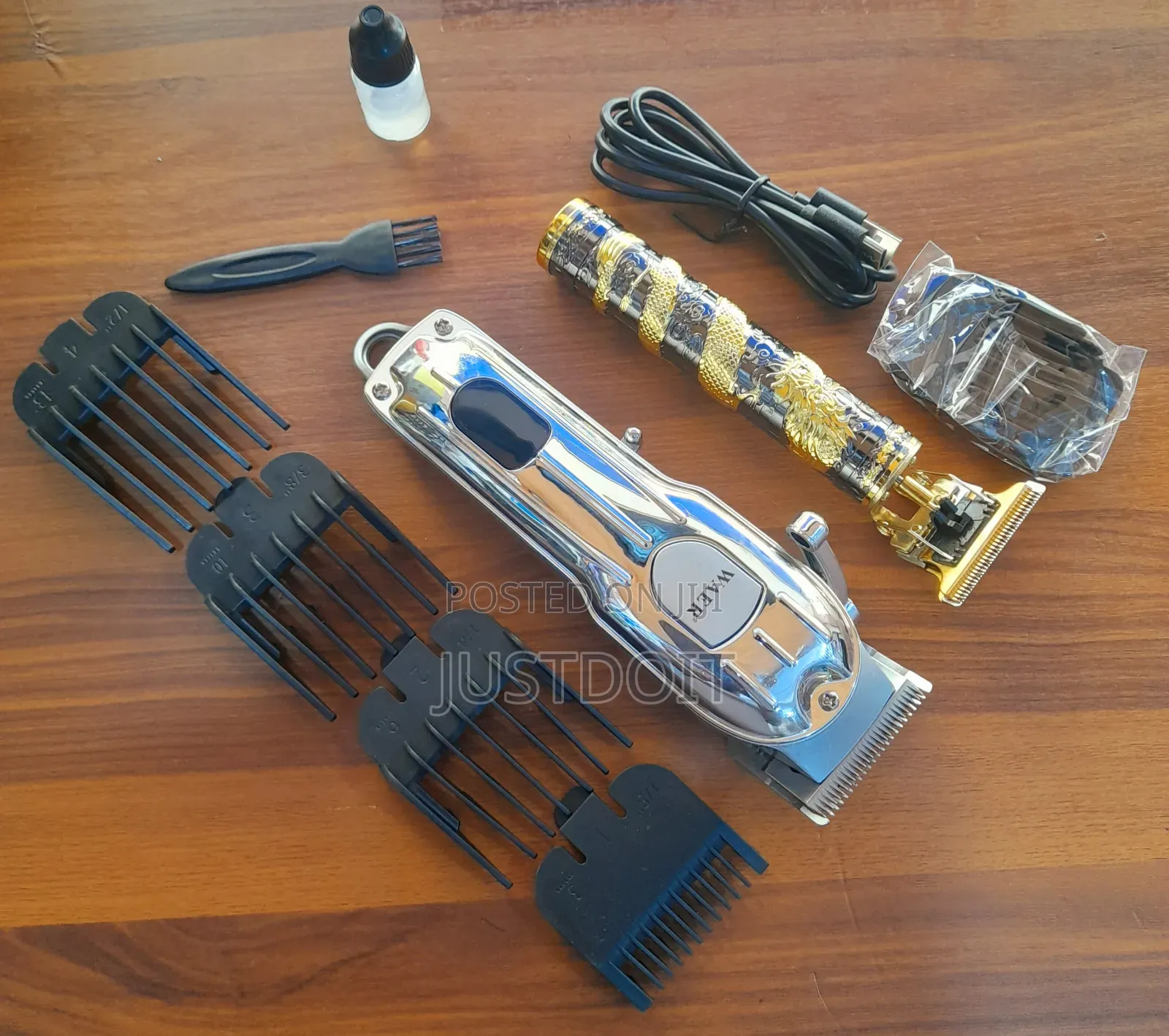 Waer 1941 2 in 1 Rechargeable Hair Clipper and Shaver.