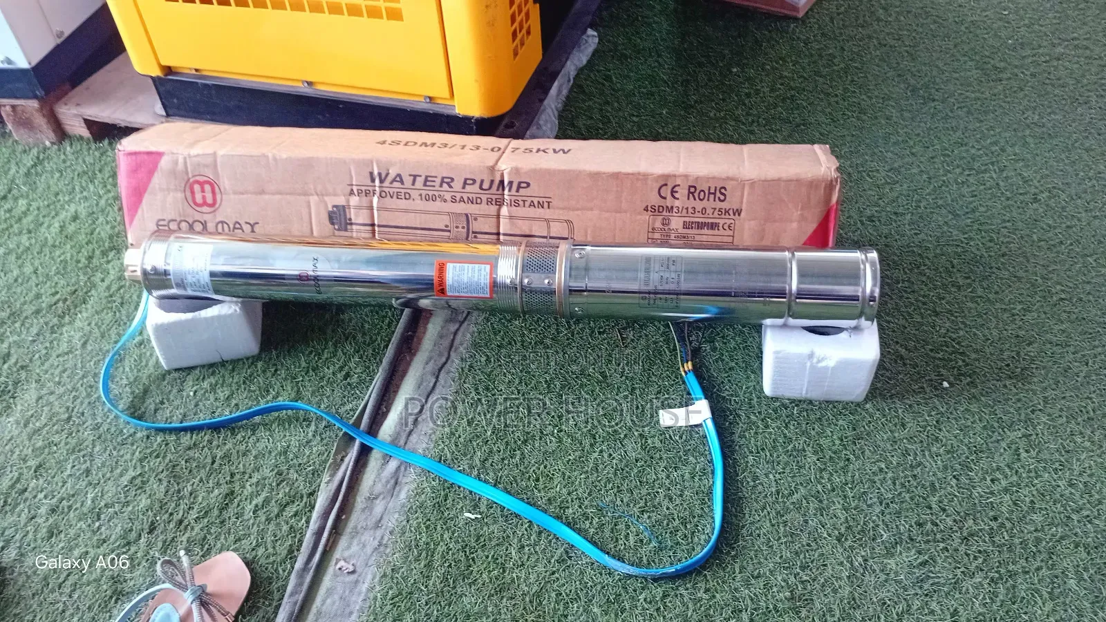 Ecoolmax 1hp Submersible Water Pump – Powerful Deep Well Pump
