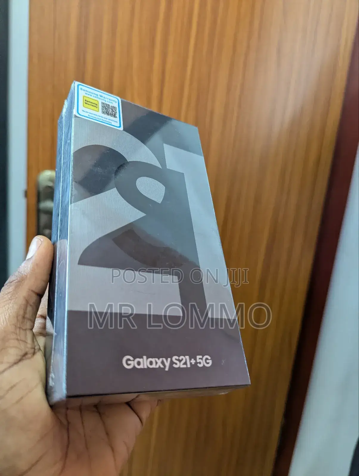 New Samsung Galaxy S21+ 5G 256 GB Black