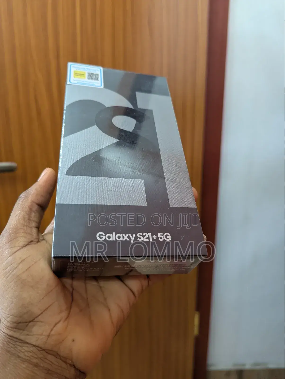 New Samsung Galaxy S21+ 5G 256 GB Black
