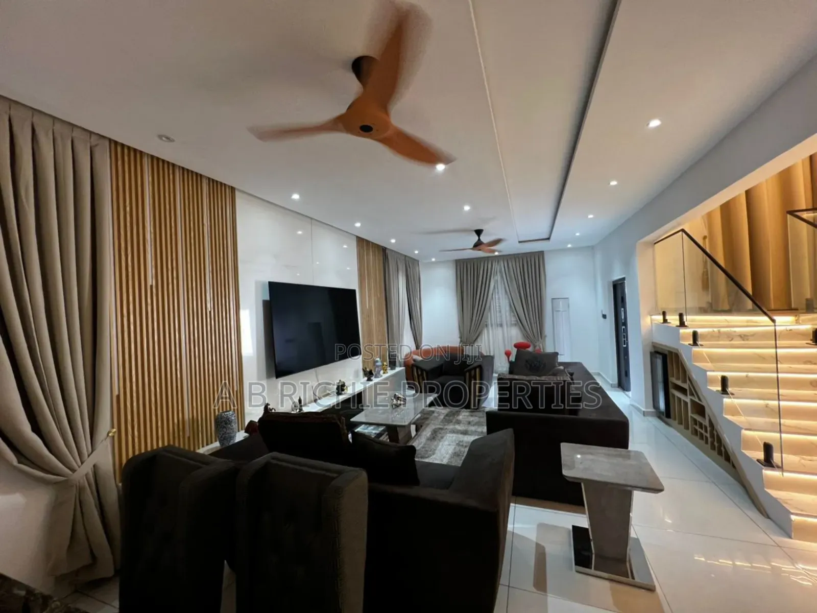 Furnished 4bdrm House in Ab Richie Properties, Baatsona Total for sale
