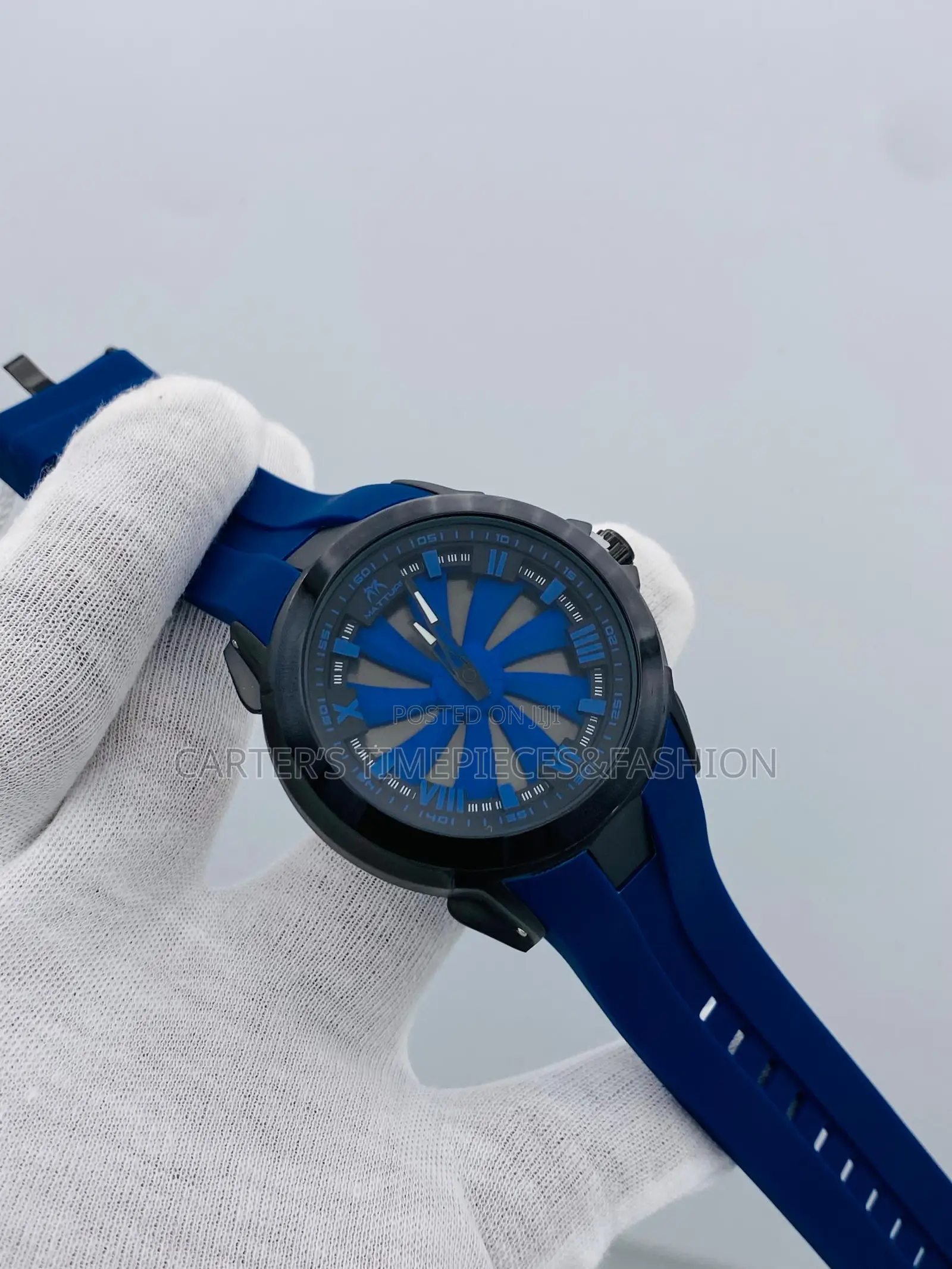 Matturi Rubber Strap Watch