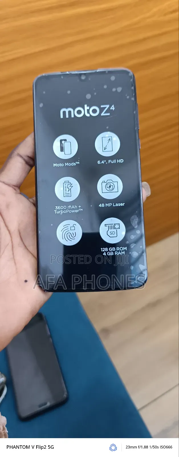 Motorola Moto Z4 128 GB Black