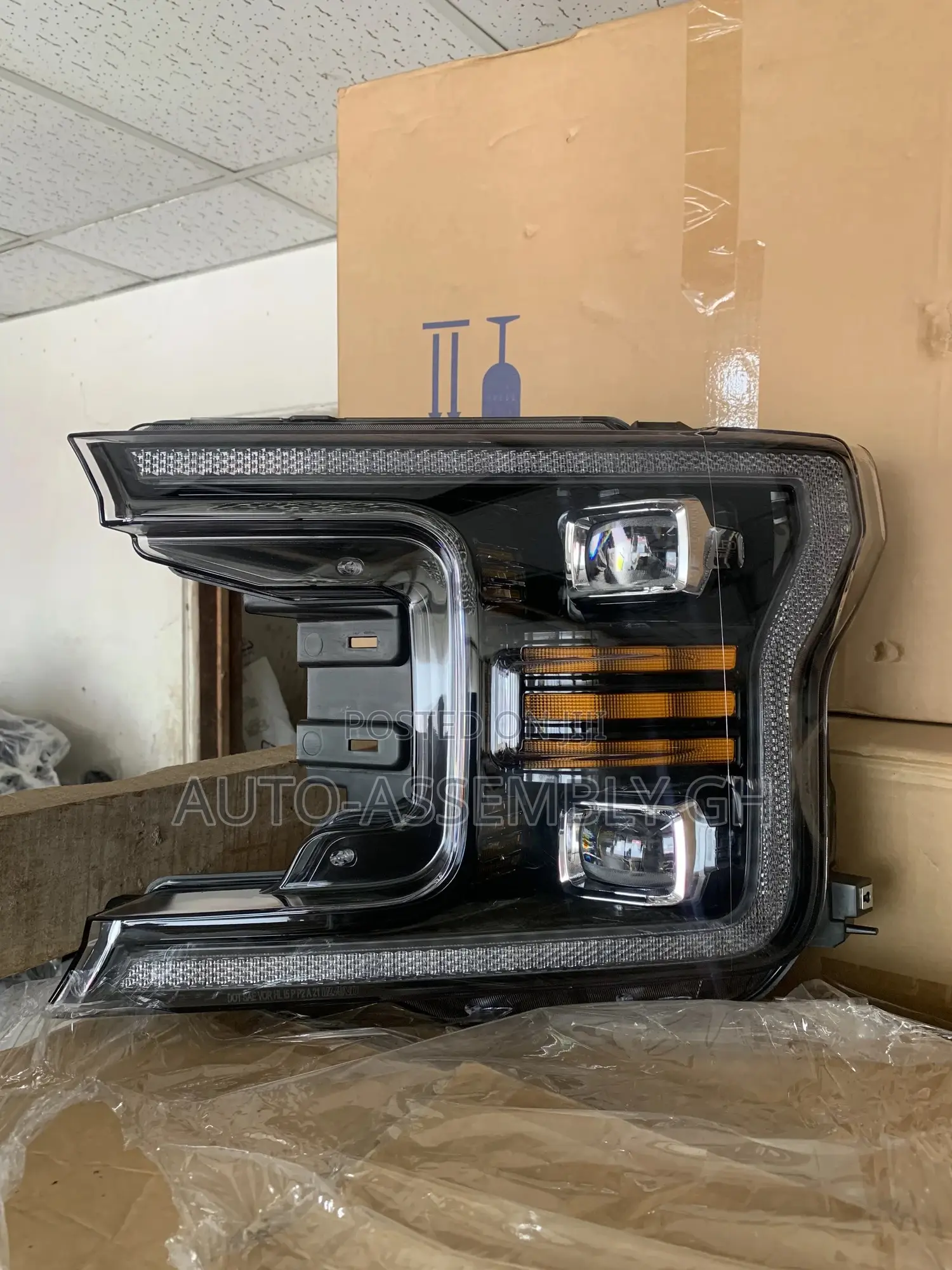 Ford F150, 2018,2019,2020 (Led) Headlight Pair