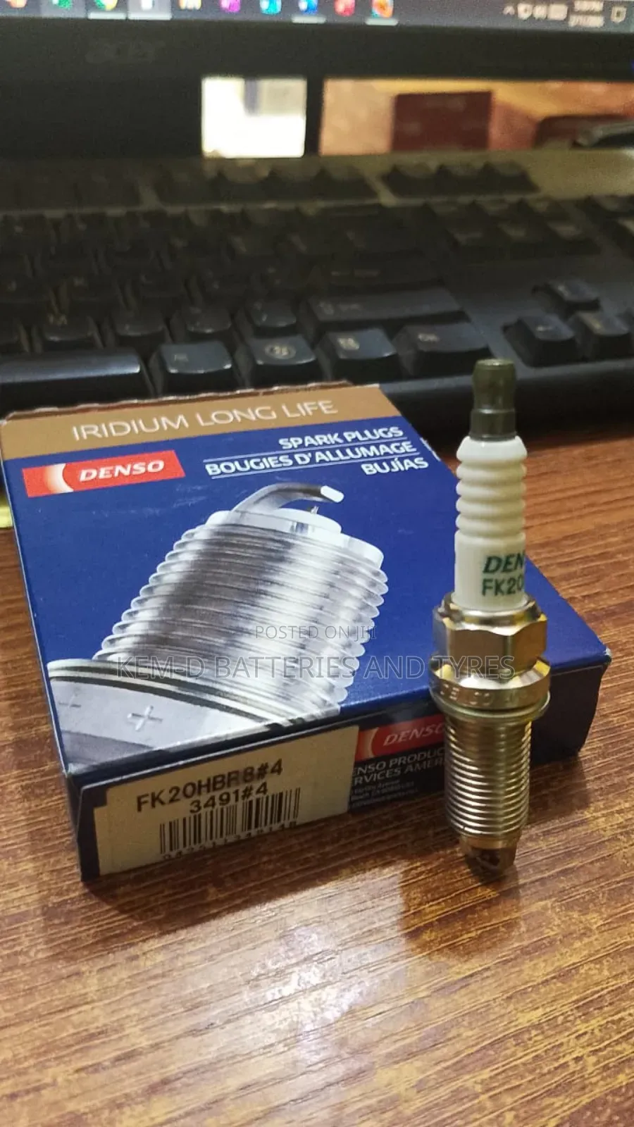 Denso Fk2ohbrb Iridium Long Life Spark Plugs