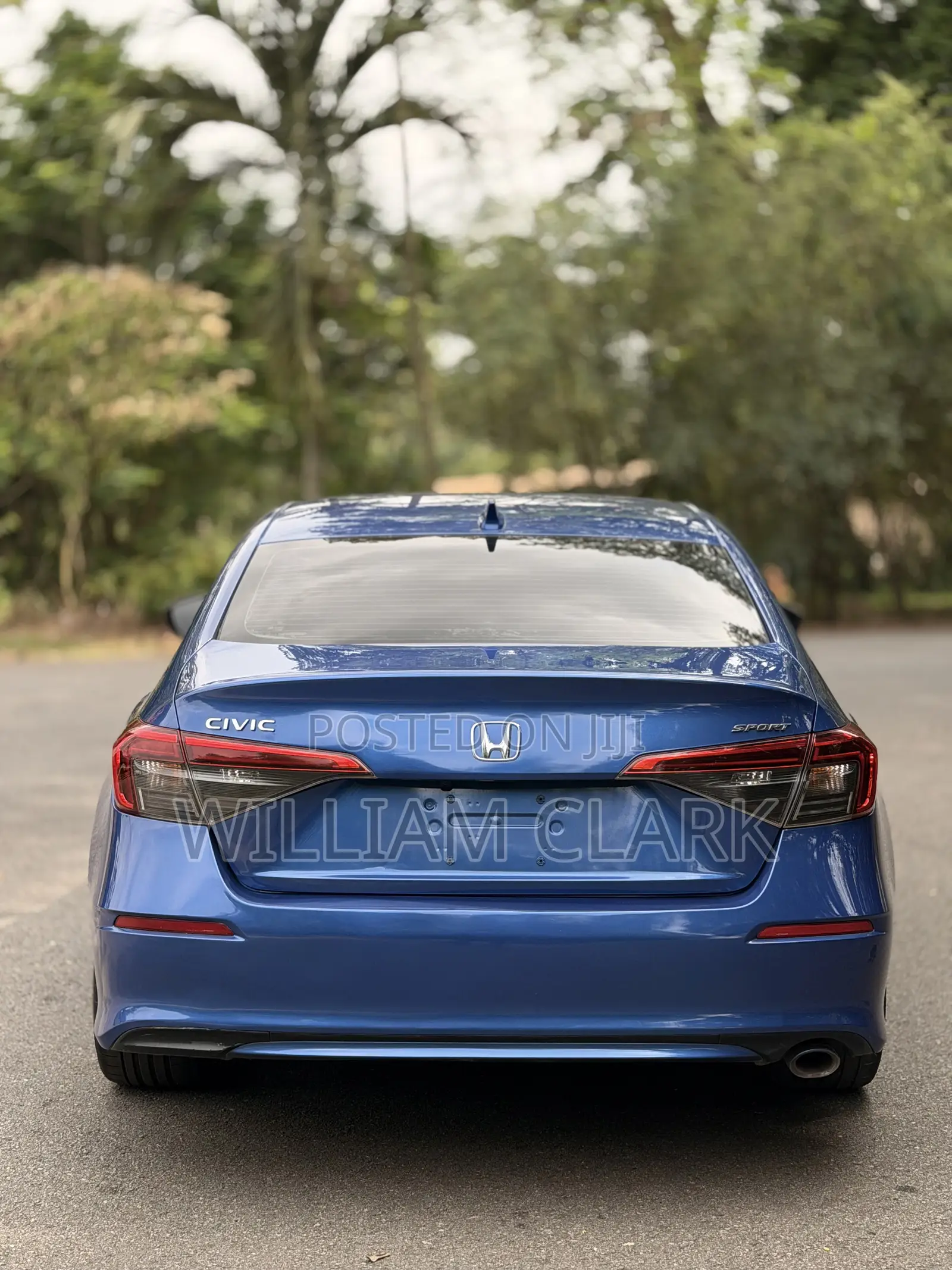 Honda Civic Sport 2022 Blue