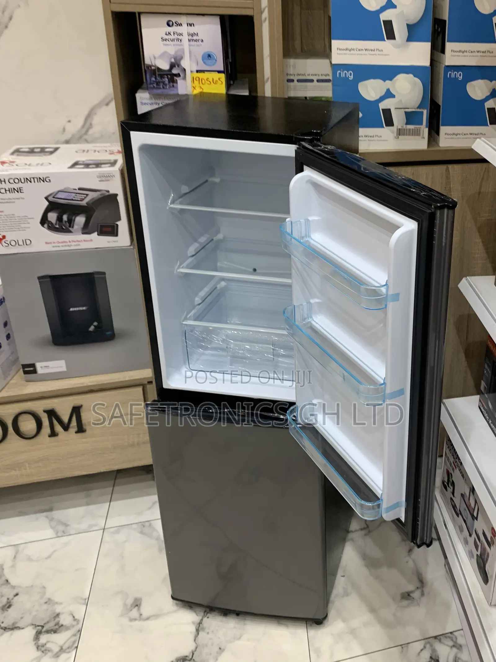 Unique 158 Liters Bottom Mount Nasd2-20 Nasco Grey Refrigerator