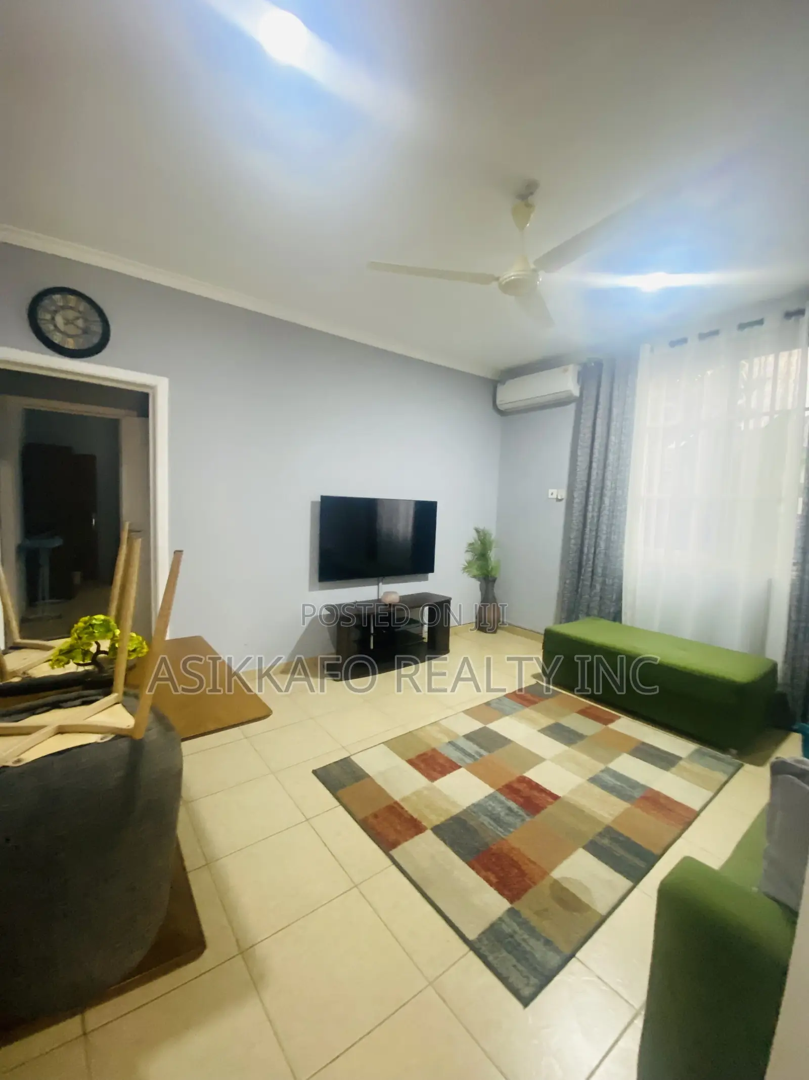 Furnished 1bdrm Apartment in Basket, Spintex for rent