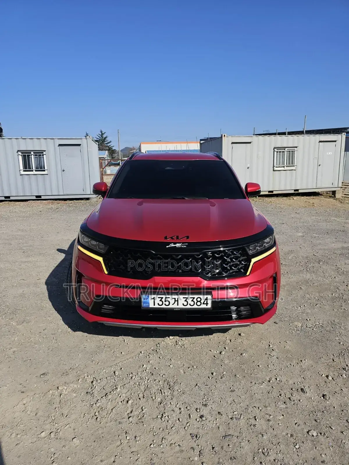 Kia Sorento SX Prestige 2021 Red