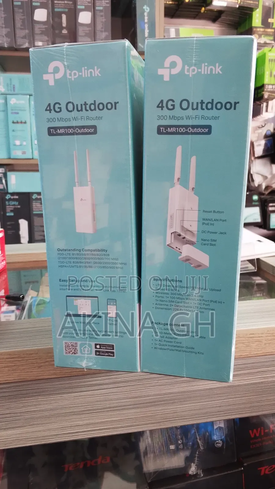 Tp Link 4g Outdoor 300 MBPS Wi-Fi Router (Tl-Mr100 Outdoor)