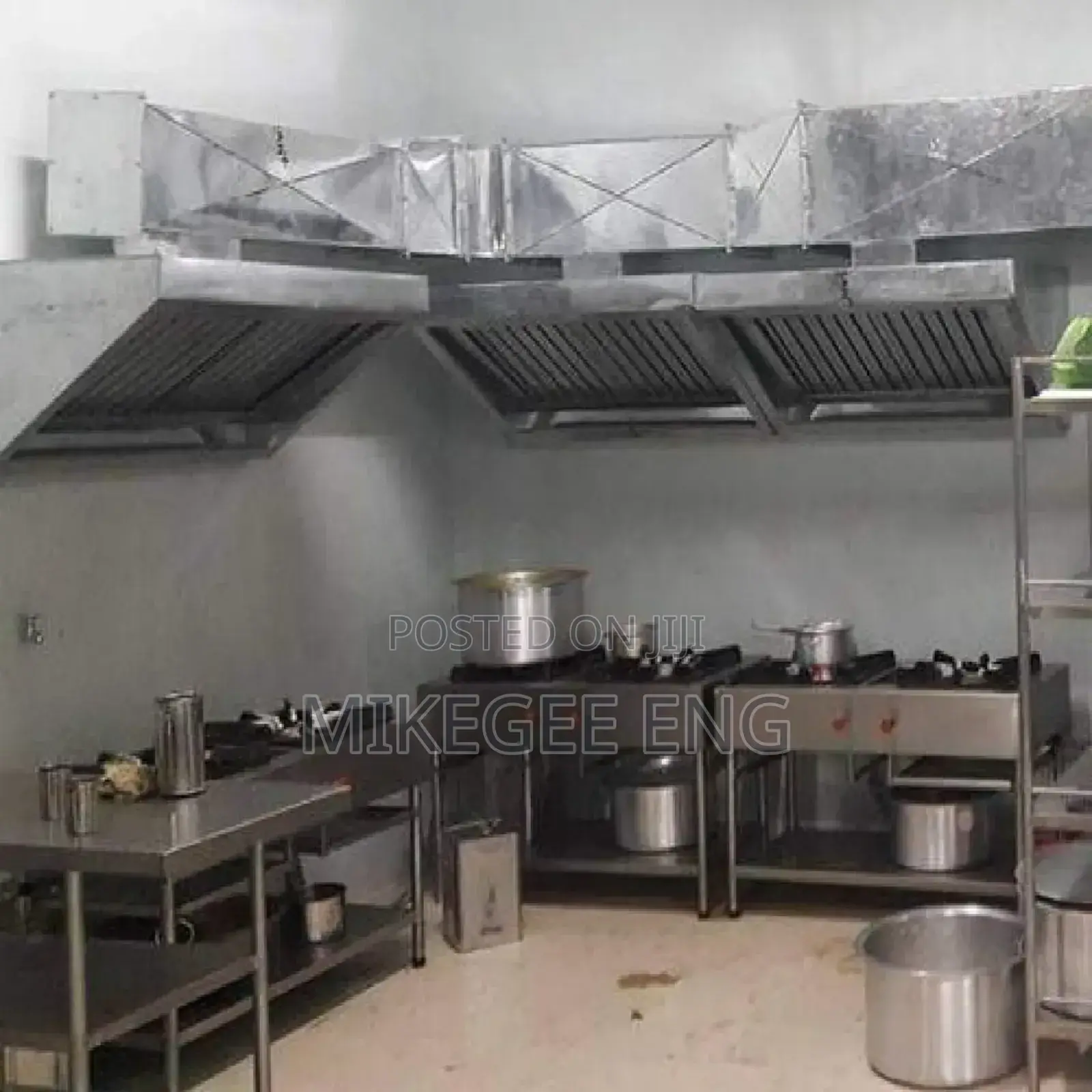 Heavy Duty Commercial Kitchen Extractor Installation For Restaurants