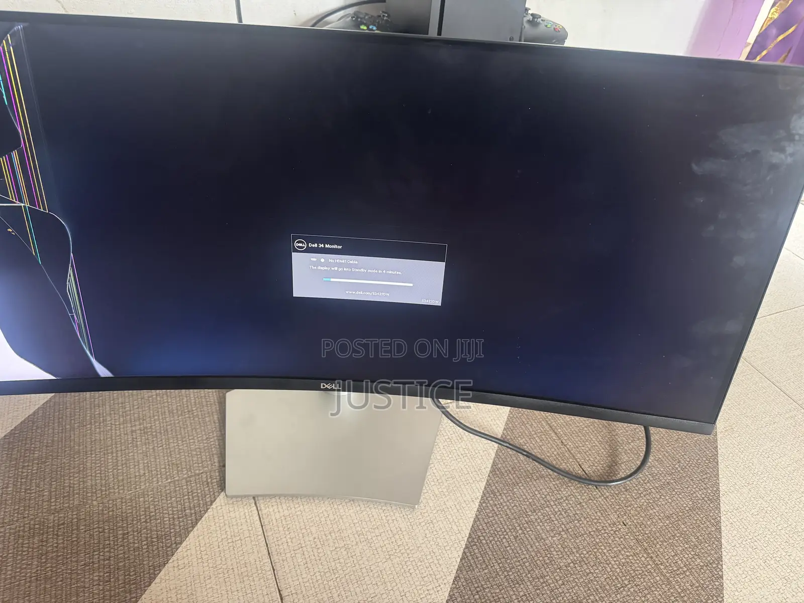 Dell 34 Curved Monitor - S3422dw.