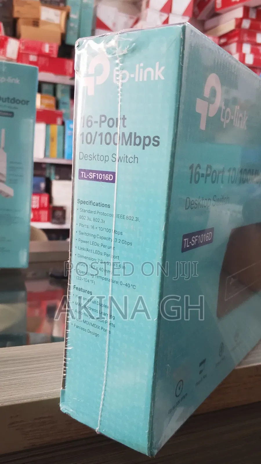 Tp Link 16 Port 10/100mbps Desktop Switch (Tlsf1016d)