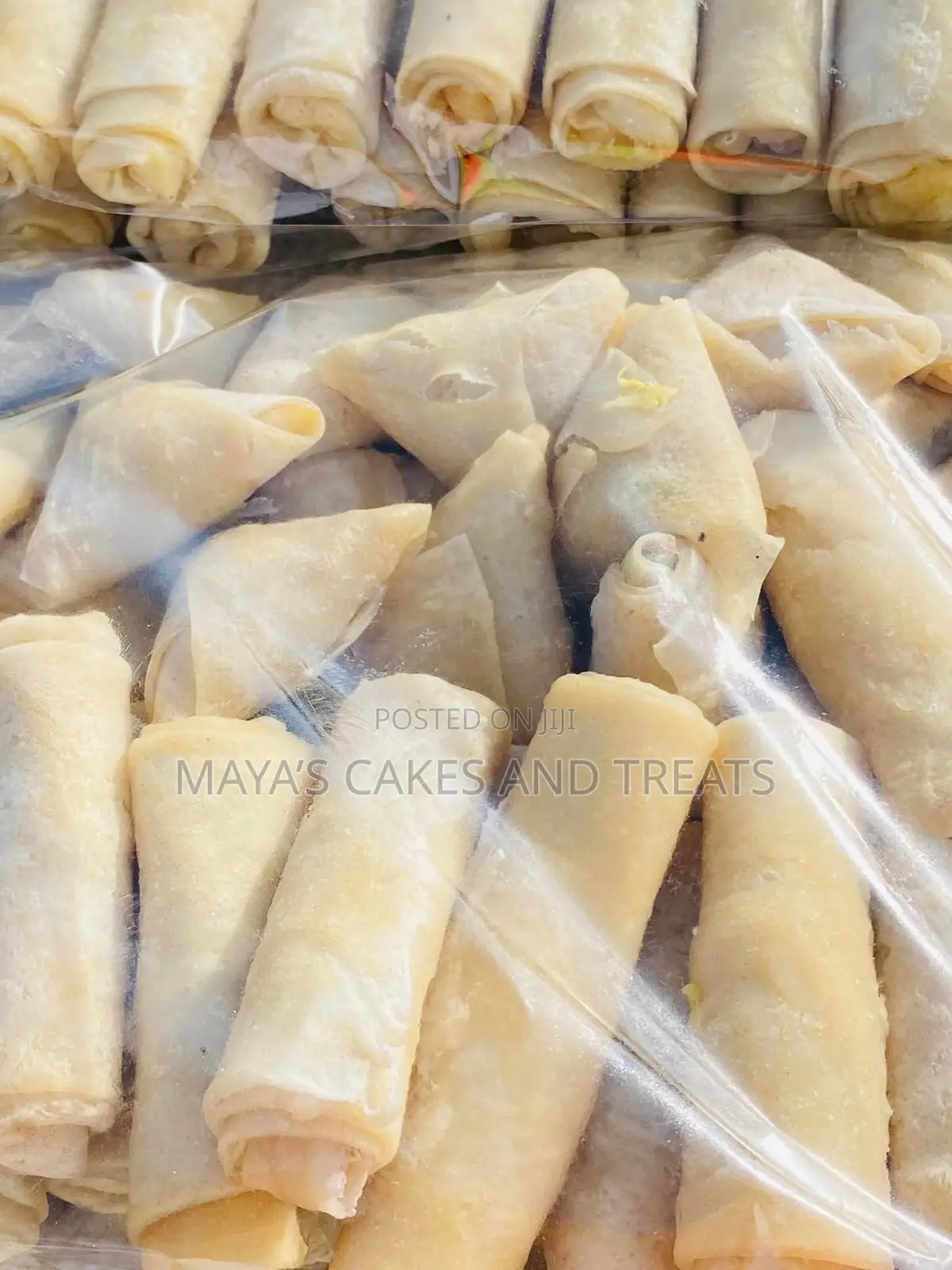 Frozen Spring Rolls and Samosas