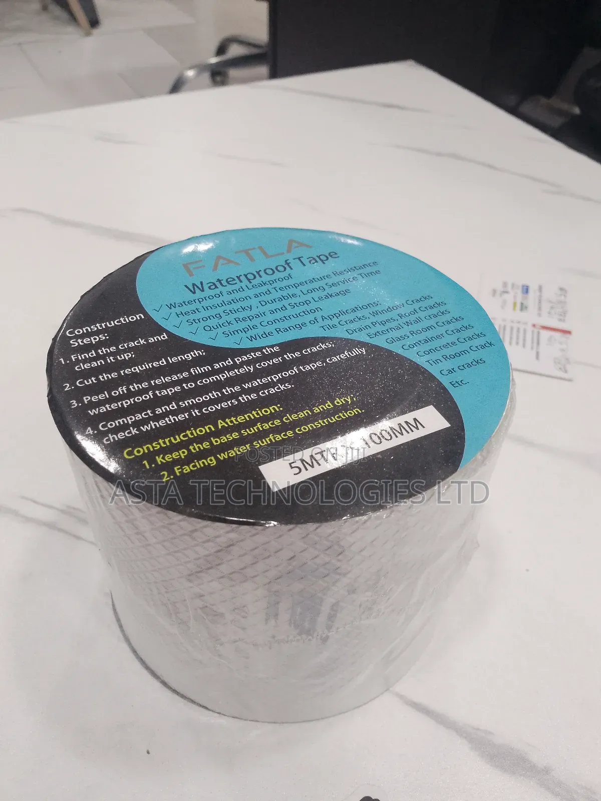 Fatal Roofing Tape ( 5mtr X50mm,100mm, 75mm,200mm)