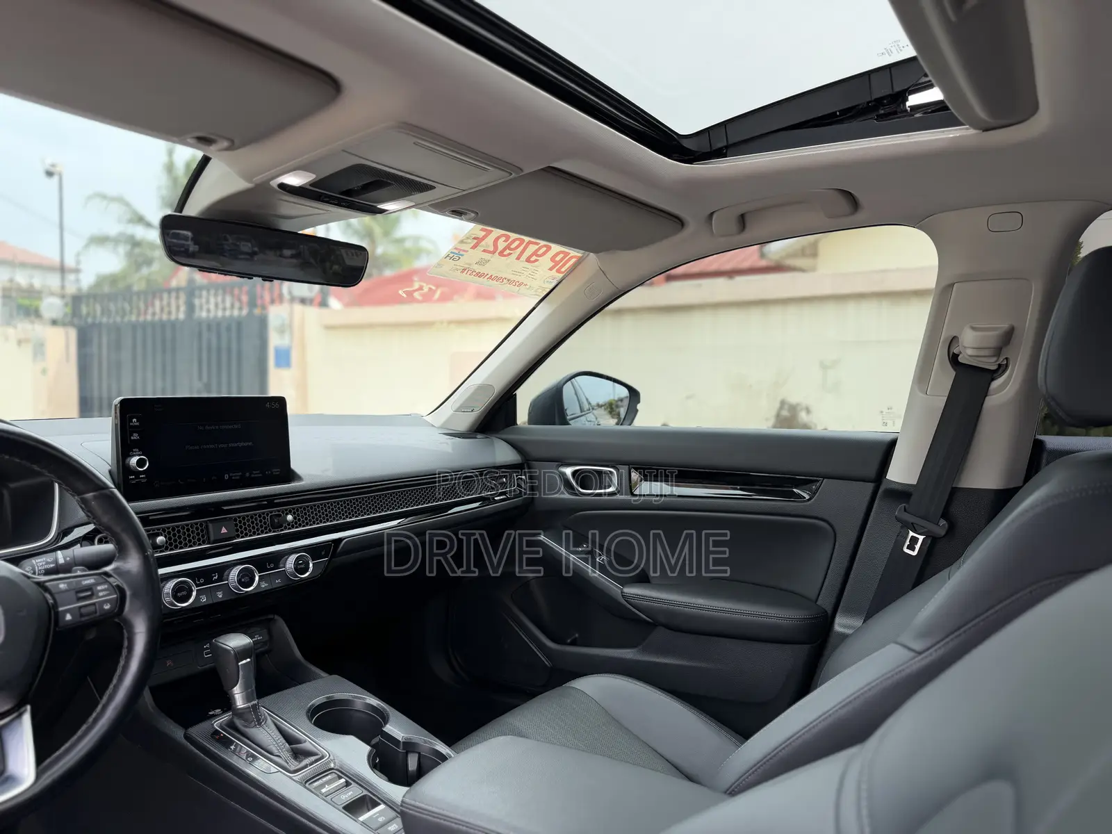 Honda Civic Touring CVT 2024 Black