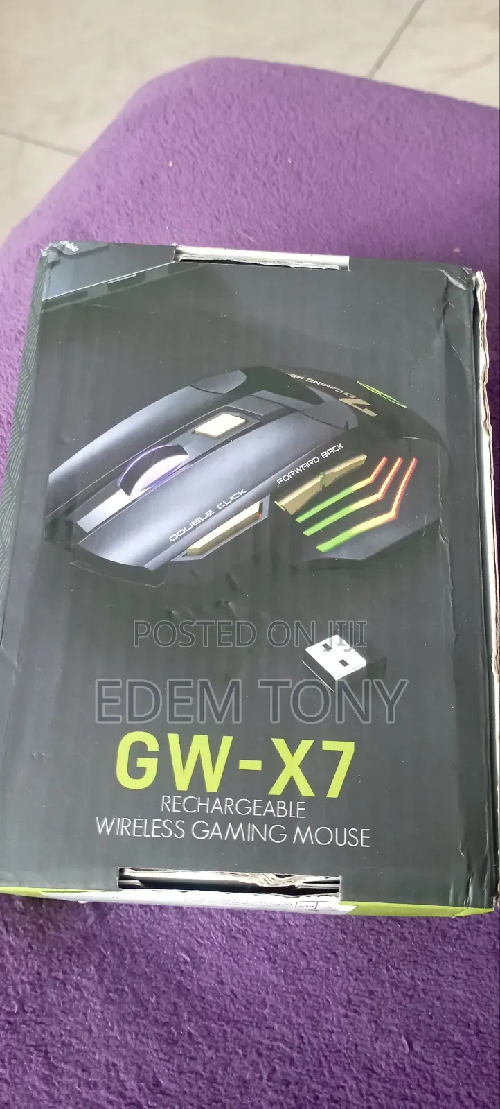 Imice Gw-X7 Rechargeable Wireless Gaming Mouse