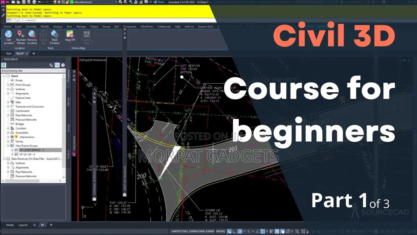 Autocad Civil 3d Video Tutorials From Scratch