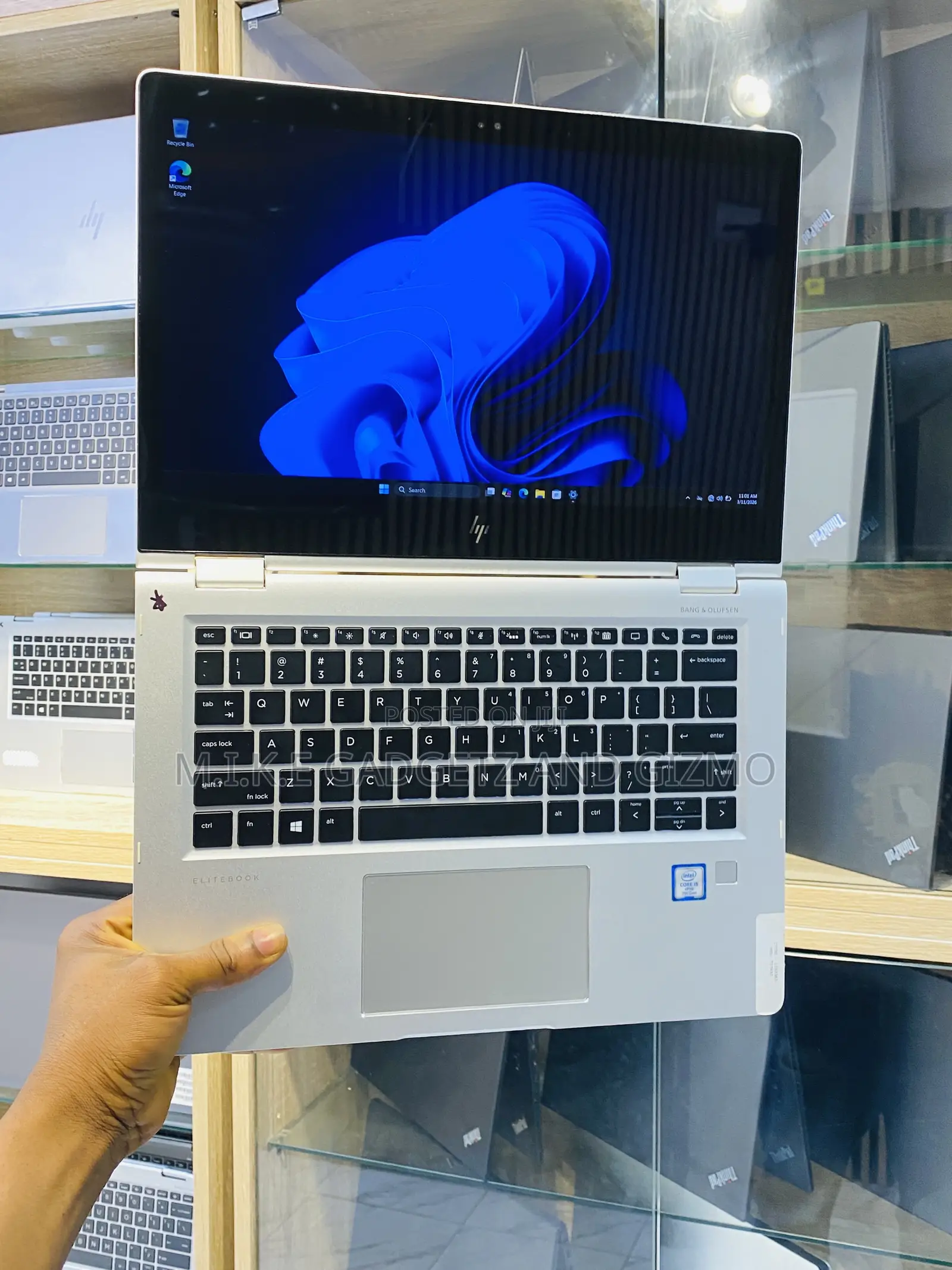 Laptop HP EliteBook x360 1030 G2 8GB Intel Core i5 SSD 256GB