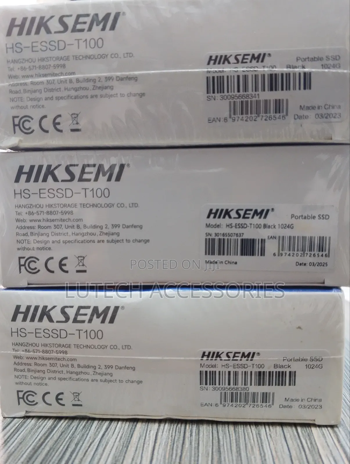 Hiksemi Essd T100 Pocket Portable SSD 1024g