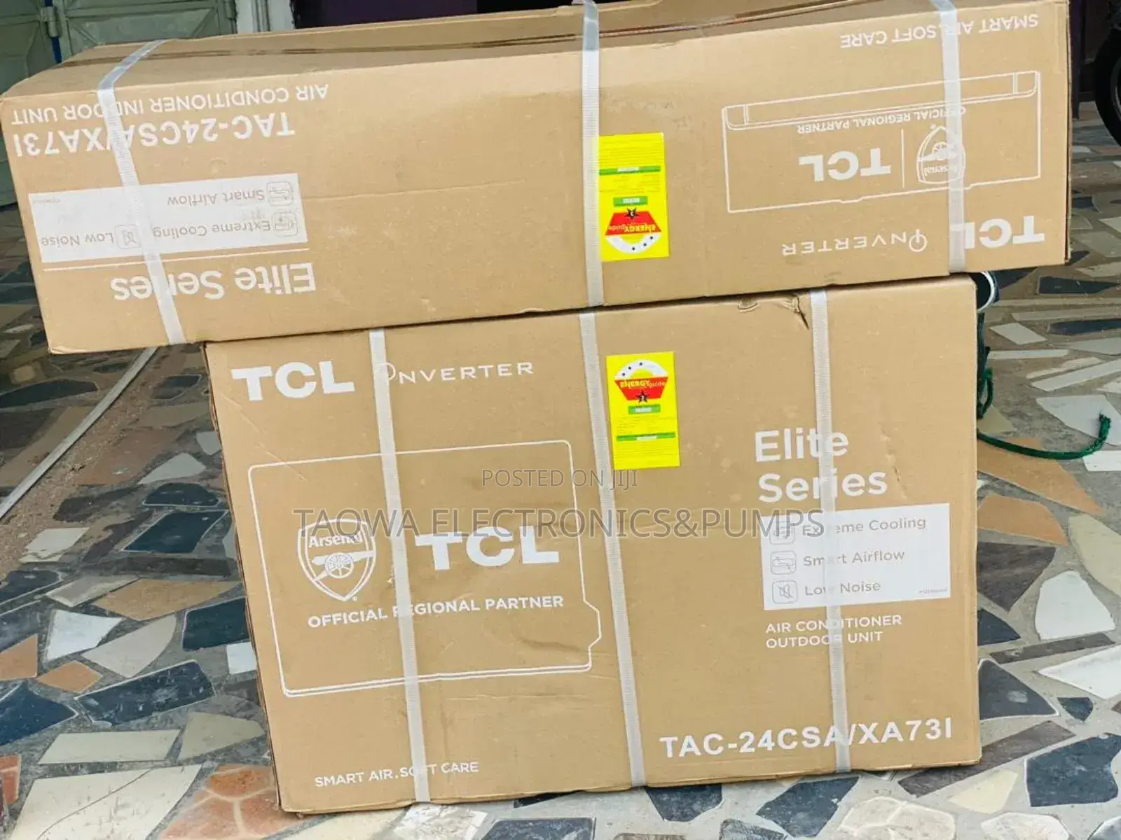 With R410a TCL 2.5hp Inverter Air Conditioner