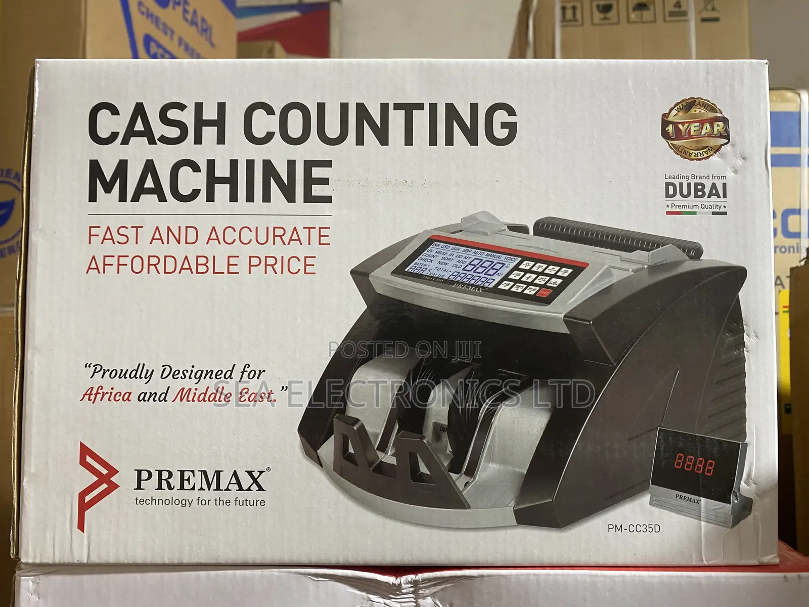 Premax Pm-cc35d Bill Money Counting Machine