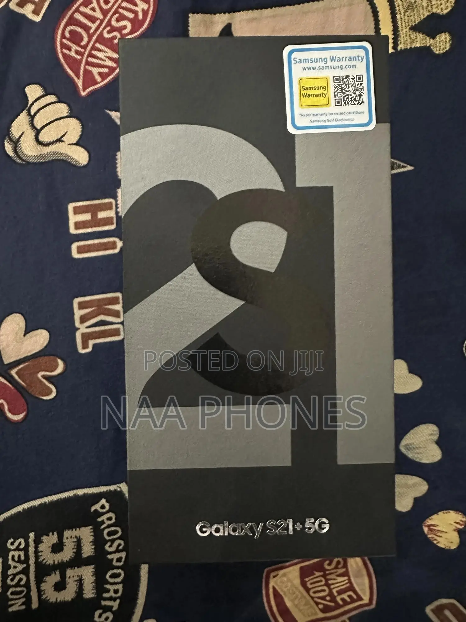 New Samsung Galaxy S21+ 5G 128 GB Black
