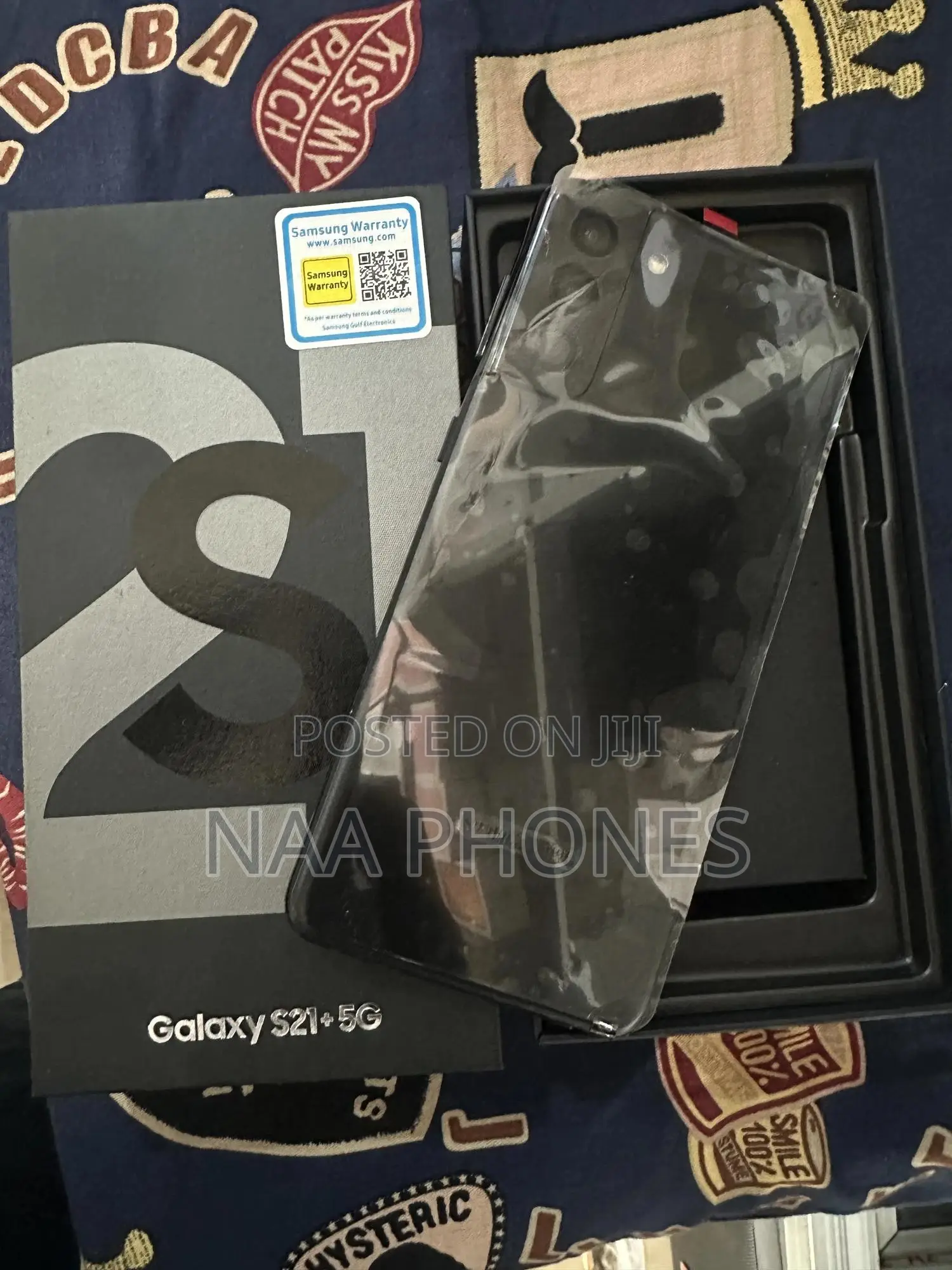 New Samsung Galaxy S21+ 5G 128 GB Black
