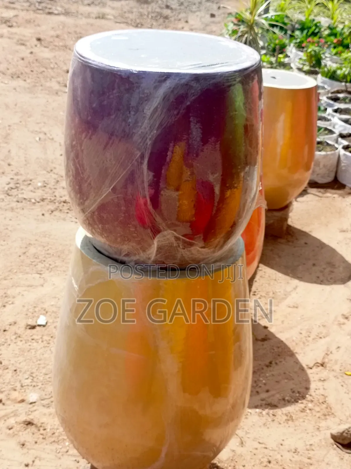 Oval Flower Pots