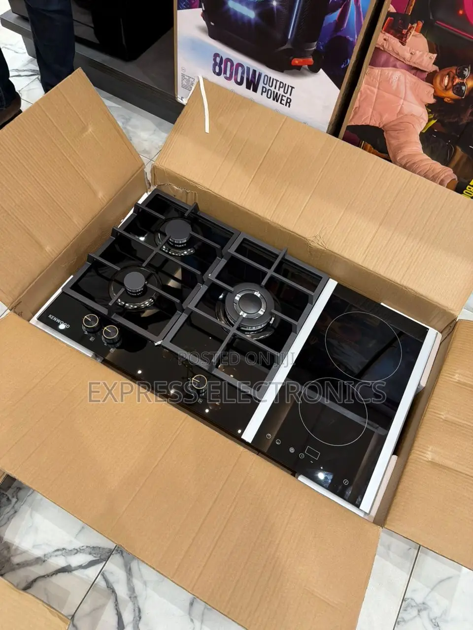 Grab Favorite  Kenwood Gas Electric Cooker Built 4-2