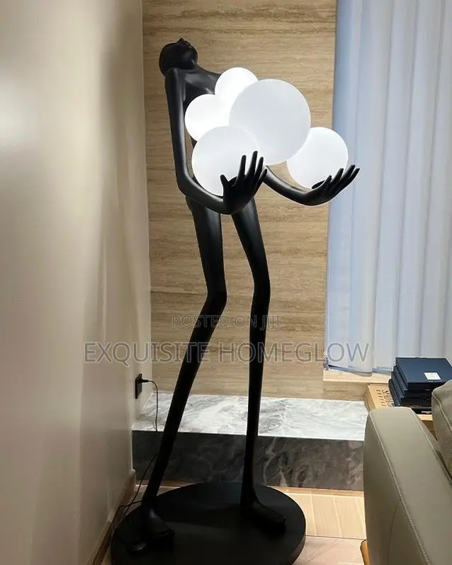 Humanoid Sculpture Floor Lamp Available for Sale