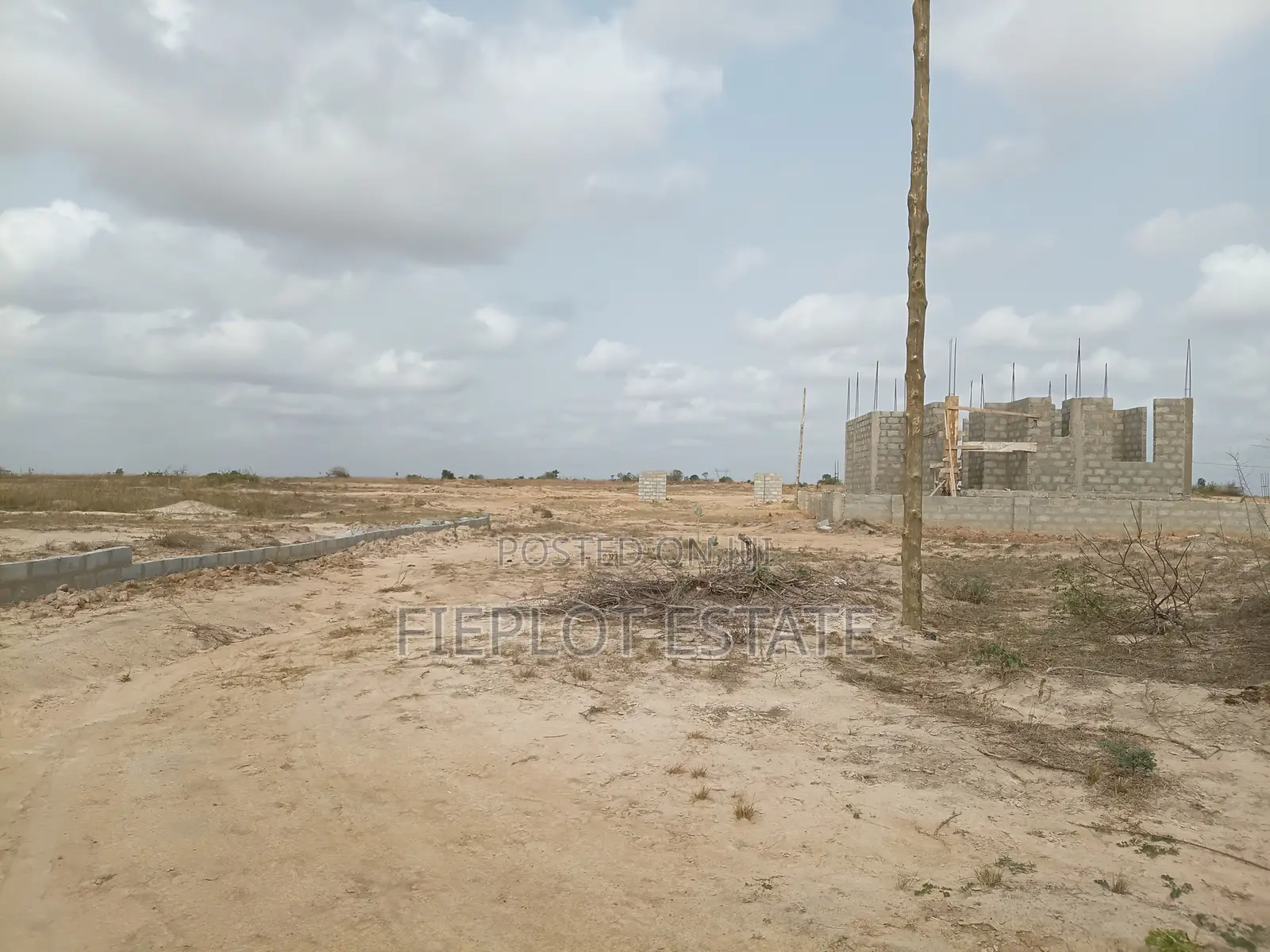 Own a Genuine Half Plot Near Tsopoli Police Barrier at Skyport City