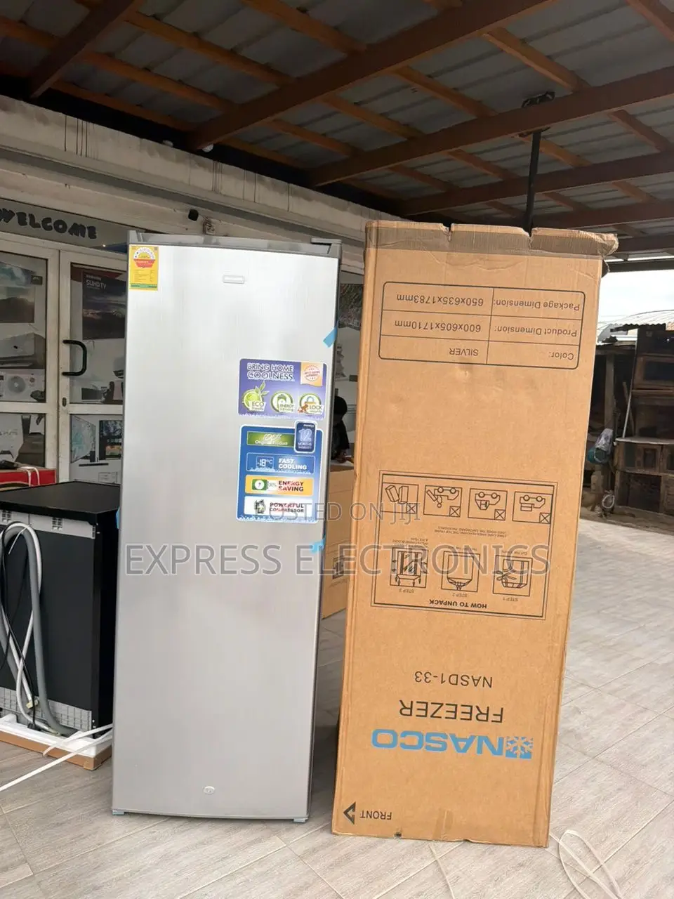 Highly Recommended Nasco Freezer Single Door 242l