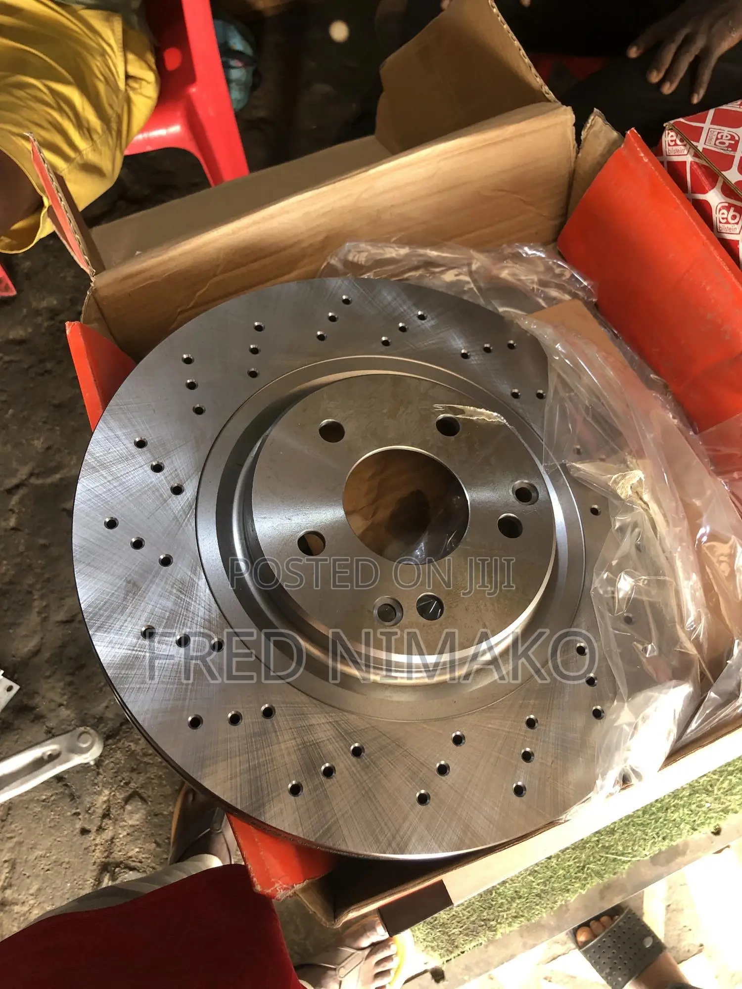 Vented Sports Front Brake Disc Rotor for W203 C200 C230 Mercedes Benz