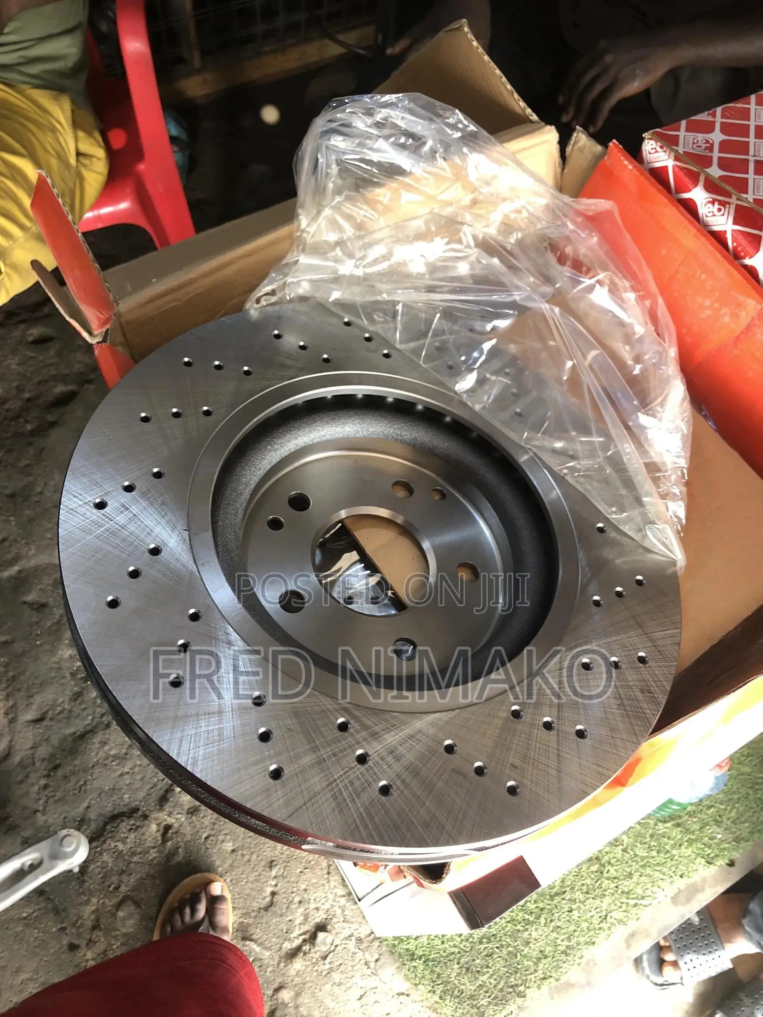Vented Sports Front Brake Disc Rotor for W203 C200 C230 Mercedes Benz