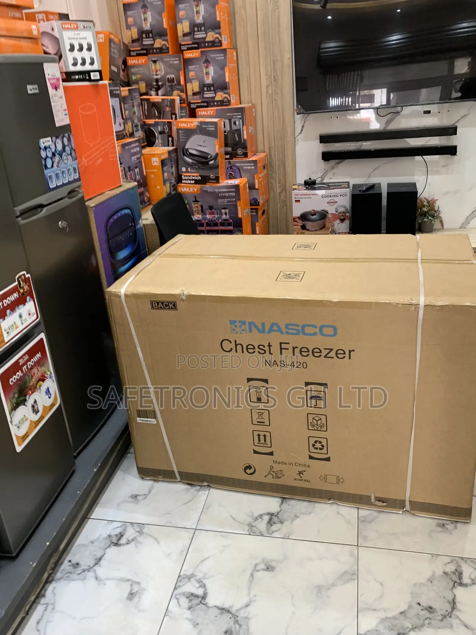 Best Excellent Nasco Singledoor 380 Liters Nas-420 Freezer