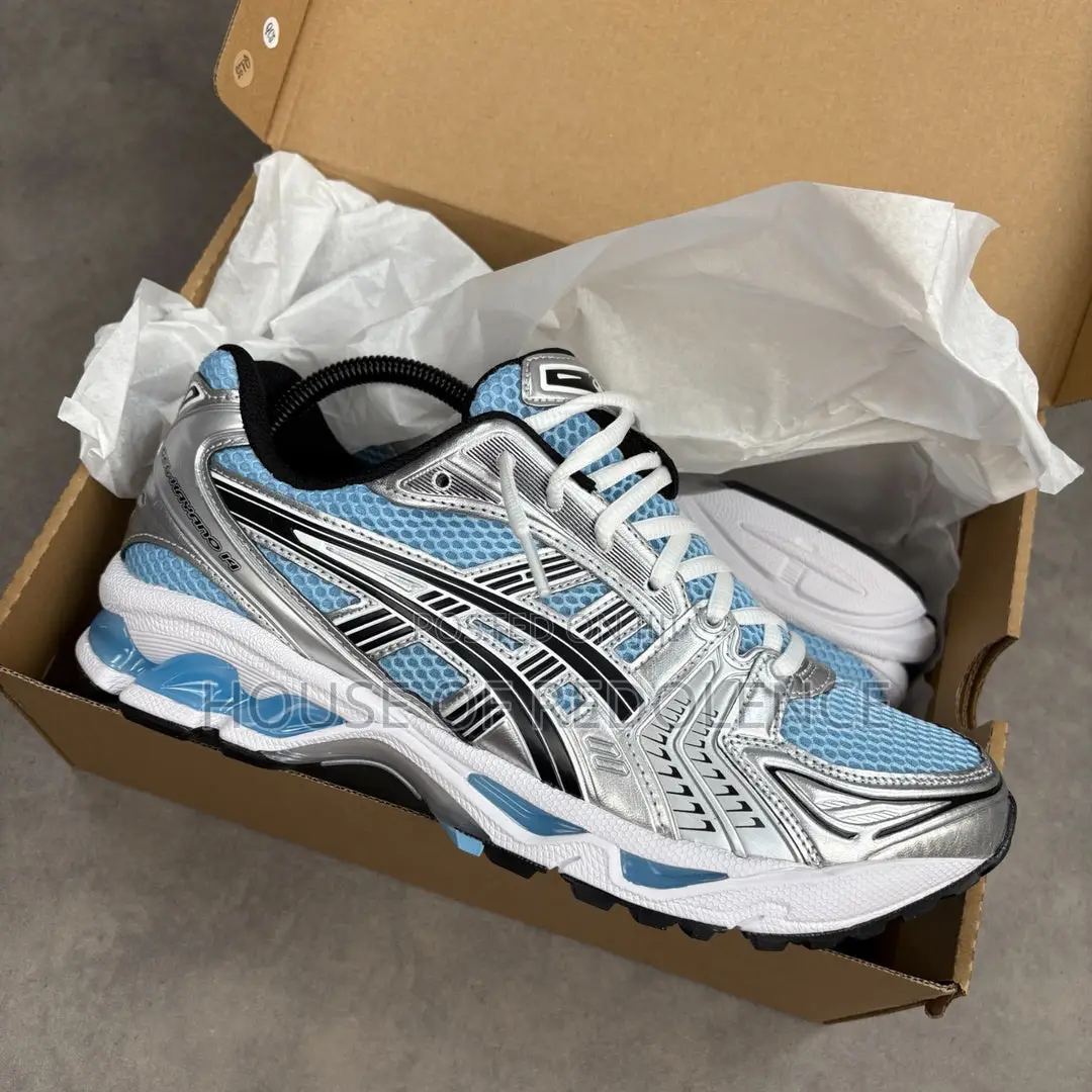Asics Gel-kayano 14 Sneakers In Arctic Sky/Pure Silver Coloway