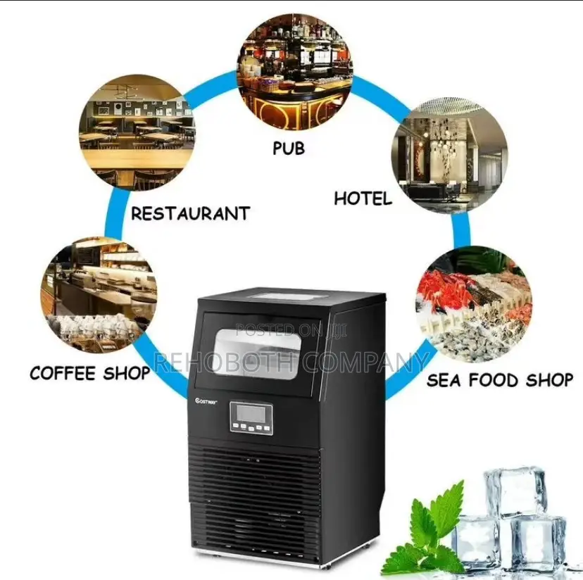 Geepas Automatic Ice Maker 30kg Ice Production Per Day