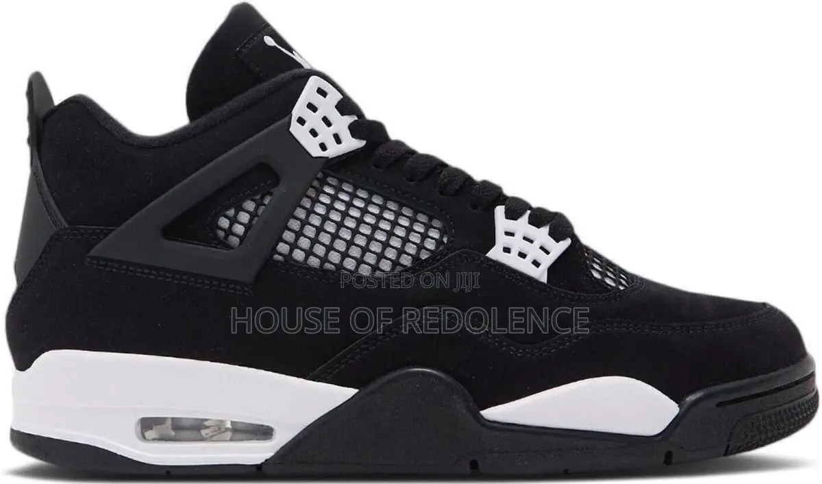 Air Jordan 4 Retro White Thunder Sneakers