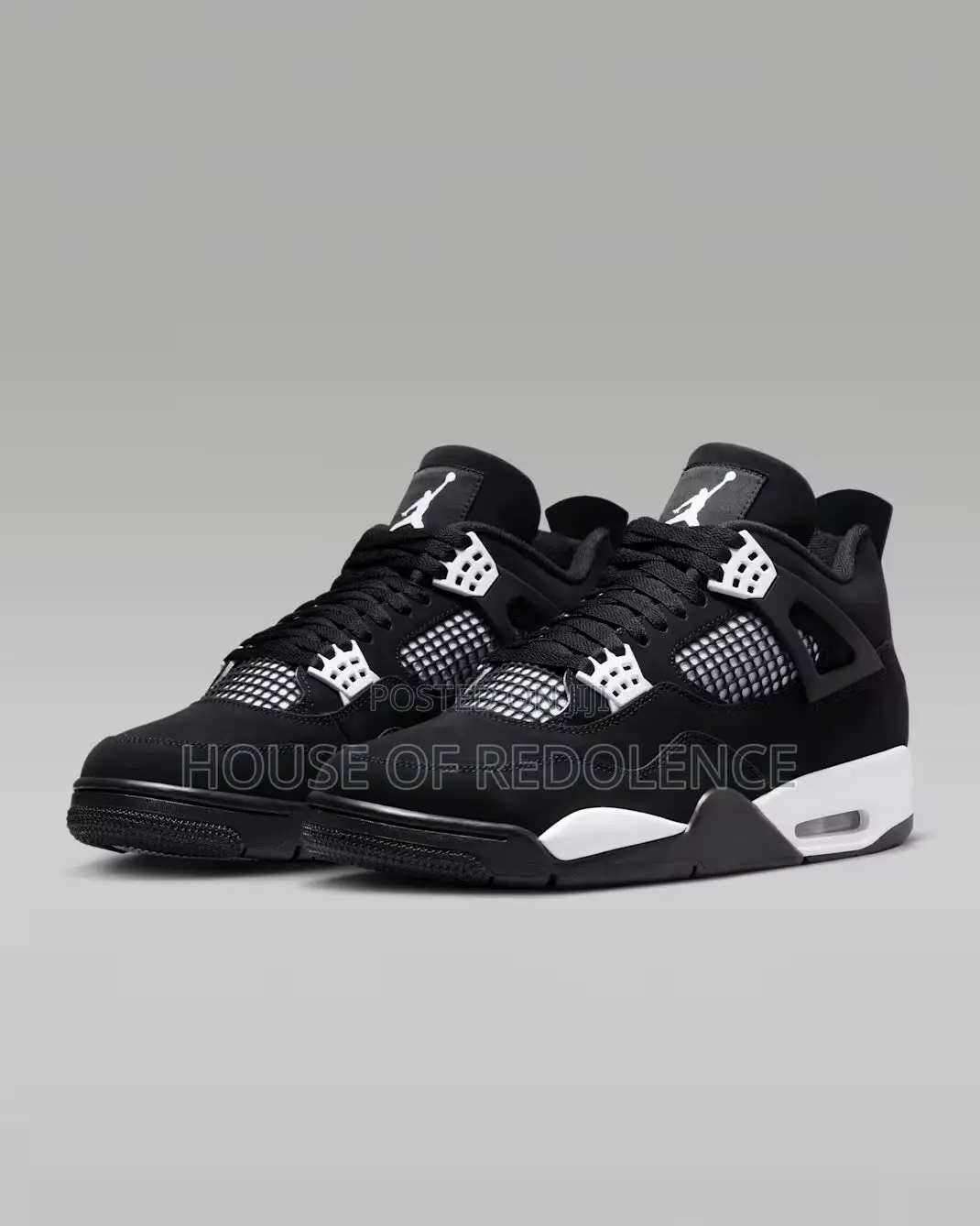 Air Jordan 4 Retro White Thunder Sneakers
