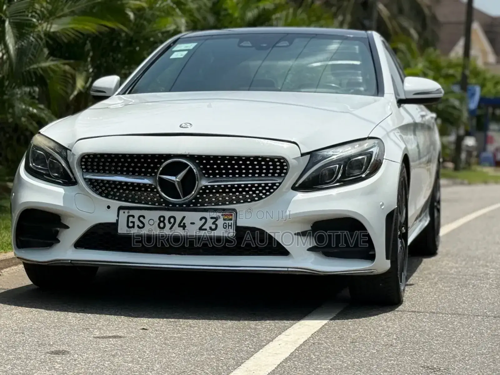 Mercedes-Benz C300 Base 4Matic Sedan AWD (2.0L 4cyl 7A) 2016 White